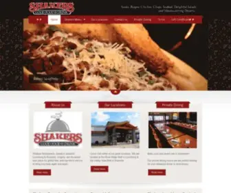 Shakers.com(Shakers Restaurant) Screenshot