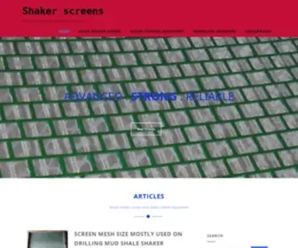 Shakerscreens.org(Shaker screens) Screenshot