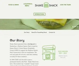 Shakeshack.com.sg(Shake Shack Singapore Home) Screenshot