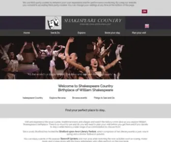 Shakespeare-Country.co.uk(Explore beautiful towns and villages in Shakespeare Country today) Screenshot