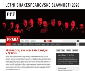 Shakespeare.cz(Letní) Screenshot