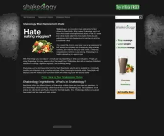 Shaketopia.com(Read our Shakeology meal replacement shake reviews and find out if the Beachbody Shakeology shake) Screenshot