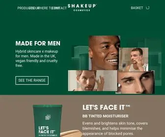 Shakeupcosmetics.com(Shakeup Cosmetics) Screenshot