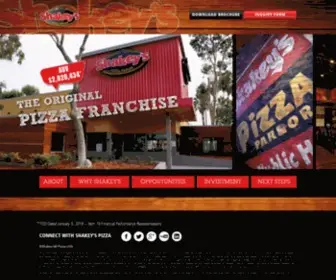 Shakeysfranchise.com(Shakeys) Screenshot