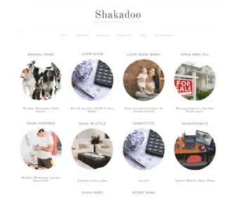 Shakinstyle.com(Everything to do with your shak) Screenshot