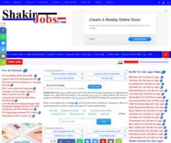 Shakirjobs.com(Jobs in Pakistan) Screenshot