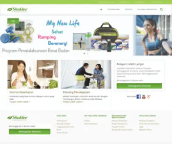 Shaklee.co.id(Shaklee) Screenshot