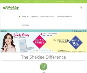 Shaklee.com.my(Shaklee creates the most pure) Screenshot