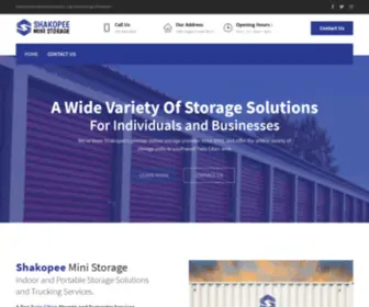 Shakopeeministorage.com(shakopeeministorage) Screenshot