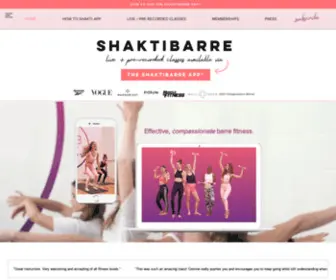 Shaktibarre.com(ONLINE BARRE) Screenshot