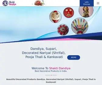 Shaktidandiya.com(Shakti Dandiya) Screenshot