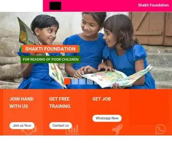 Shaktifoundation.net(Shakti Foundation) Screenshot