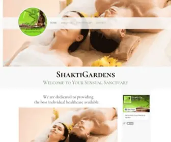 Shaktigardens.com(Shakti Gardens) Screenshot