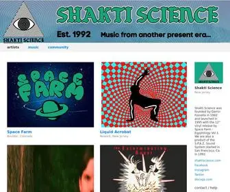 Shaktiscience.com(Shakti Science) Screenshot