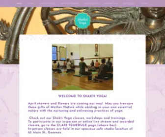 Shaktiyogageneseo.com(Shakti Yoga) Screenshot