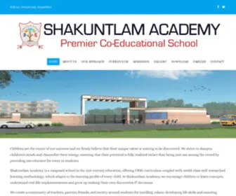 Shakuntlamacademy.com(Shakuntlam Academy) Screenshot