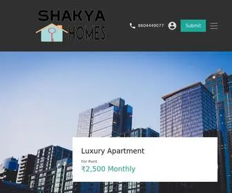 Shakyahomes.com(Let us Guide you Home) Screenshot