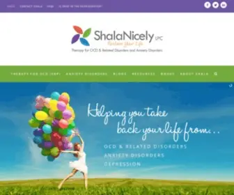 Shalanicely.com(OCD Treatment & Therapy) Screenshot