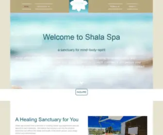 Shalaspa.com(Shala Spa at Dream South Beach Hotel) Screenshot