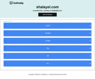 Shalayel.com(Shalayel) Screenshot