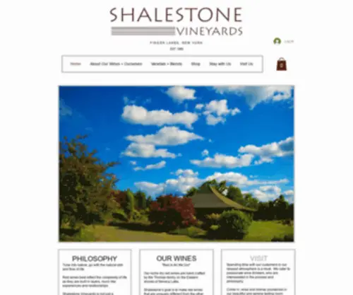 Shalestonevineyards.com(Shalestone Vineyards) Screenshot