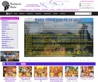 Shaligram.com(Shaligram Shala is the World's 5 Star Rated Company) Screenshot