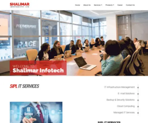 Shalimarinfotech.com(Shalimarinfotech) Screenshot