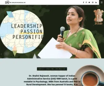 Shaliniias.org(SHALINI RAJNEESH) Screenshot