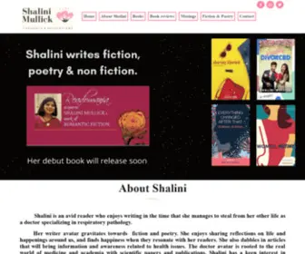 Shalinimullick.com(Shalini Mullick) Screenshot