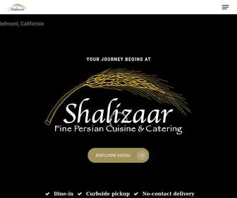 Shalizaar.com(Fine Persian Cuisine & Catering) Screenshot