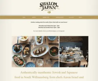 Shalomjapannyc.com(Shalom Japan) Screenshot