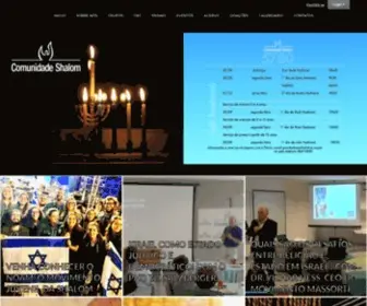 Shalom.org.br(Comunidade Shalom) Screenshot