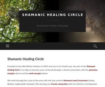 Shamanichealingcircle.com(The aim of the Shamanic Healing Circle) Screenshot