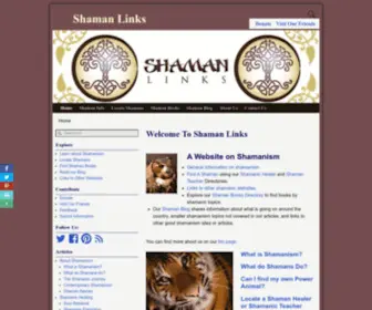 Shamanlinks.net(Shaman Links) Screenshot