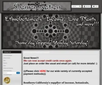 Shamannation.com(Default description) Screenshot