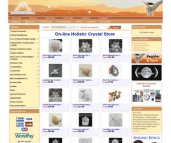 Shamanscrystal.co.uk(Healing Crystals) Screenshot