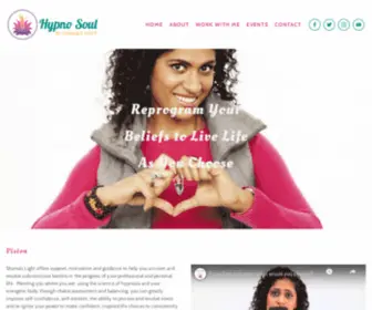 Shamaslight.com(Shama's Light Hypno Soul Services) Screenshot