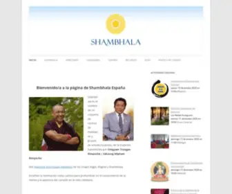 Shambhala.es(Inicio) Screenshot