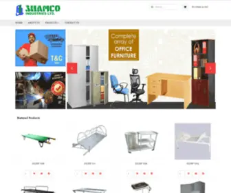 Shamcoindustries.com(Shamco Industries Ltd) Screenshot