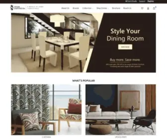 Shamemporium.net(Furniture Shop in Gurgaon) Screenshot