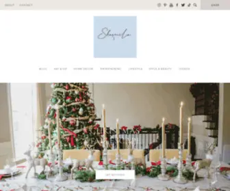 Shamilasobers.com(Lifestyle Blog) Screenshot