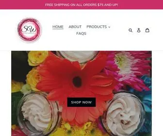 Shamitawoods.com(The Best Handcrafted Body Butters) Screenshot