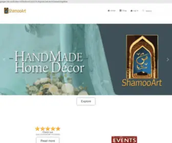 Shamooart.com(Shamoo Art) Screenshot