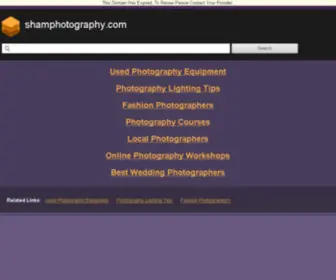 Shamphotography.com(Shamphotography) Screenshot