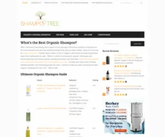 Shampootree.com(What's the Best Organic Shampoo) Screenshot