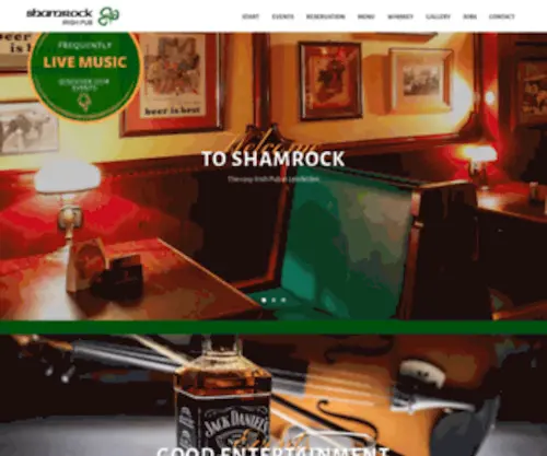 Shamrock-Leinfelden.de(The cosy Irish Pub in Leinfelden) Screenshot