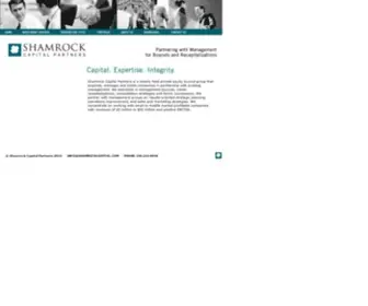 Shamrockcapital.com(Shamrock Capital Partners) Screenshot