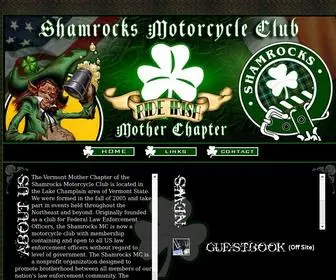 ShamrocksmcVT.com(The Shamrocks MC) Screenshot