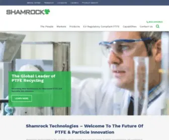 Shamrocktechnologies.com(Shamrock Technologies) Screenshot