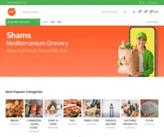 Shams.app(Delivery Only Grocery in Irvine) Screenshot